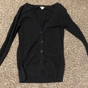 Black Cardigan, sz M